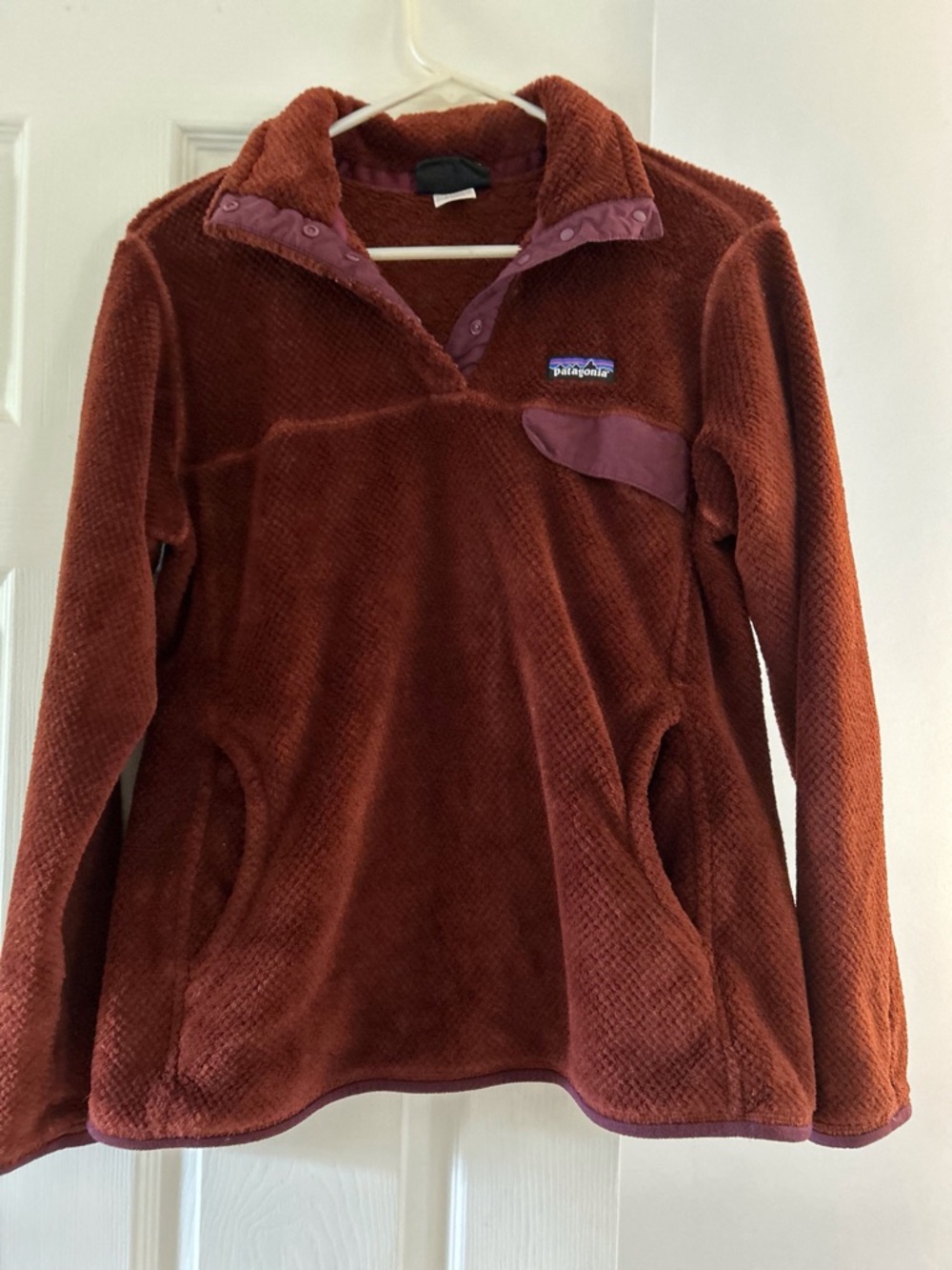 Patagonia Rust Brown Women's Fleece Jacket